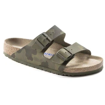 Klapki męskie Birkenstock Arizona bs regular z miękką wkładką moro r. 41