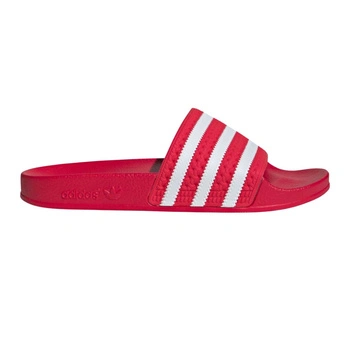 Klapki damskie Adidas Adilette sportowe czerwone