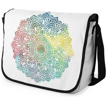 Torba młodzieżowa Le Jardin na ramię z mandalą w pastelowych kolorach