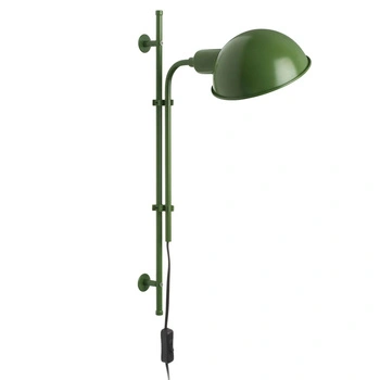 Lampa ścienna Marset Funiculí kinkiet designerski zielony