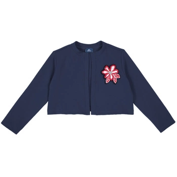 Sweter dziewczęcy Chicco kardigan granatowy