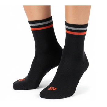 Skarpety Salomon Sonic Quarter sportowe czarne