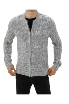 Sweter męski Hope N Life Jacasta rozsuwany szary r. L