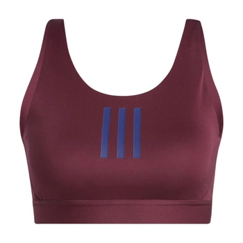 Biustonosz damski Adidas Don't Rest Medium-Support top sportowy bordowy