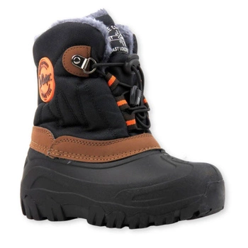Buty dziecice śniegowce Lee Cooper zimowe czarne