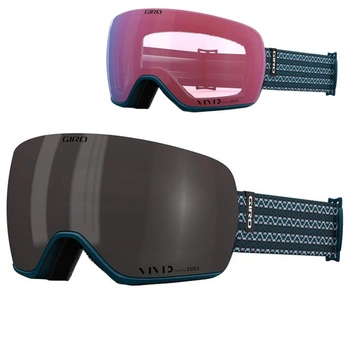 Gogle narciarskie Giro Article II dwie soczewki Smoke