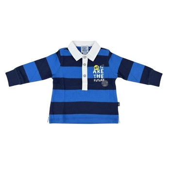 Koszulka dziecięca Chicco z długim rękawem polo bawełniana