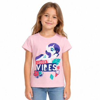 Koszulka dziewczęca My Little Pony bawełniana różowa r. 98