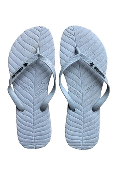 Klapki damskie Cubanas Nature niebieskie japonki