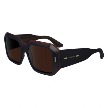 Okulary przeciwsłoneczne Calvin Klein CK23536s burgund damskie kocie oczy