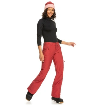 Spodnie damskie Roxy Diversion narciarskie bordowy 15K