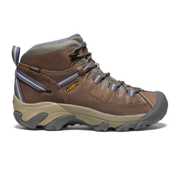 Buty trekkingowe damskie Keen Targhee III Wp wodoodporne brązowe