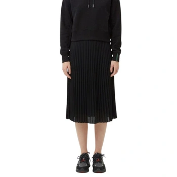 Spódnica damska Lacoste plisowana midi czarna r. XS