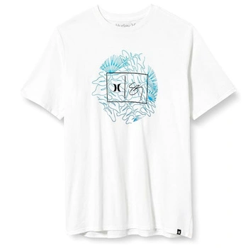 Koszulka chłopięca Hurley Sigzane t-shirt bawełniany biały