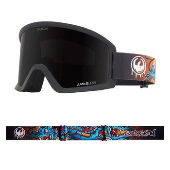 Gogle narciarskie unisex DX3 Dragonsbreath snowboardowe z filtrem S4