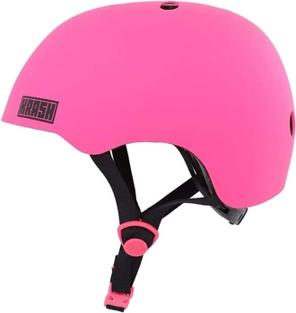 Kask rowerowy Krash C-Preme orzeszek regulowany różowy