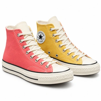 Buty damskie Converse Chuck 70 Hi trampki limitowane żółto-różowe r. 36