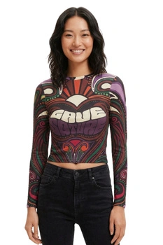 Bluzka damska Desigual Blair dopasowana r. XS