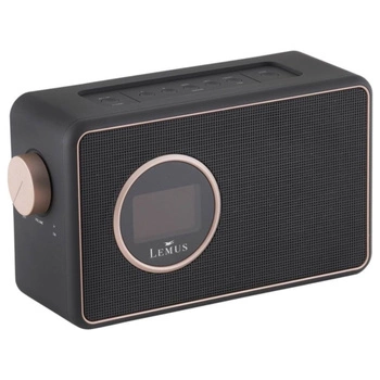 Radio Lemus DAB+ 2.0 BT Bluetooth czarne OLED