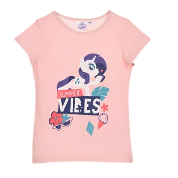 Koszulka dziewczęca My Little Pony bawełniana różowa r. 98