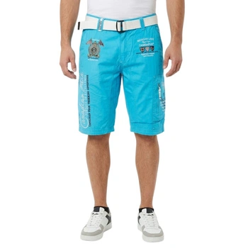 Spodenki męskie Canadian Peak Pharell turkusowe bermudy