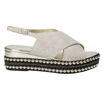 Buty damskie Fracomina sandały złote gruba podeszwa r. 38