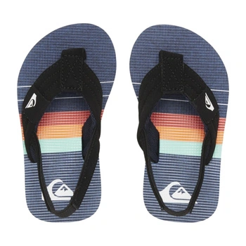 Klapki dziecięce Quiksilver Molokai na lato z gumką r. 22