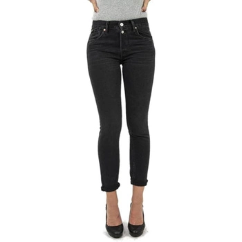 Spodnie damskie Le Temps Des Basic mom slim czarne jeansowe r. W24
