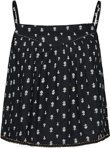 Bluzka damska SuperDry Vintage Embellished Top na szelkach czarny