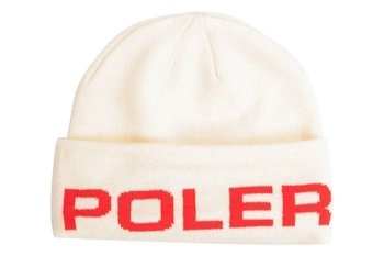Czapka zimowa Poler Petrol Beanie ecru