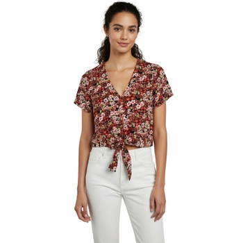 Bluzka damska Vero Moda Simply Easy w kwiaty wiązana