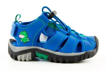 Sandały dziecięce Regatta Świnka Peppa zabudowane niebieskie sportowe