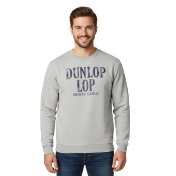 Bluza męska Dunlop Monte Carlo dresowa szara