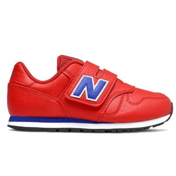 Buty dziecięce New Balance YV373ERB sneakersy na rzepy czerwone