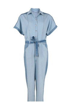 Kombinezon damski Vila Jolente Venetia letni jeansowy