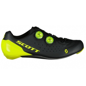 Buty męskie Scott Road RC zapięcie BOA rowerowe czarno-żółte