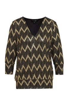 Bluzka damska Anytime dekolt w serek