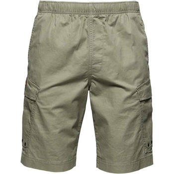 Spodenki męskie Superdry World Wide Cargo bojówki bawełniane khaki