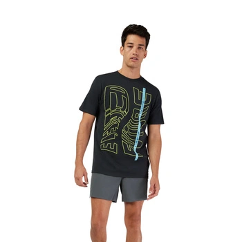 Koszulka męska Fox Wing SS bawełniana t-shirt czarna r. L