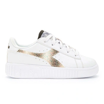 Buty damskie Diadora Game Step Glow dziewczęce białe trampki r. 35,5