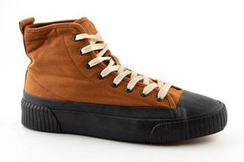 Buty męskie Zara trampki brązowe wysokie