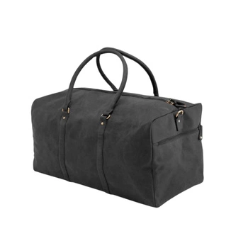 Torba męska Fuhr Hide Trave San Francisco skórzana podróżna szara 60*28