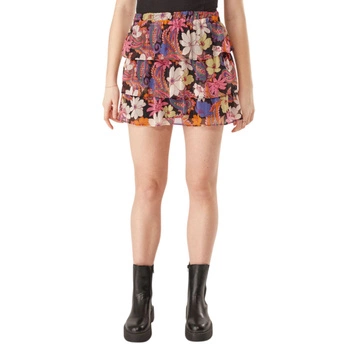 Spódnica damska Naf Naf kolorowa wzorzysta falbaniasta
