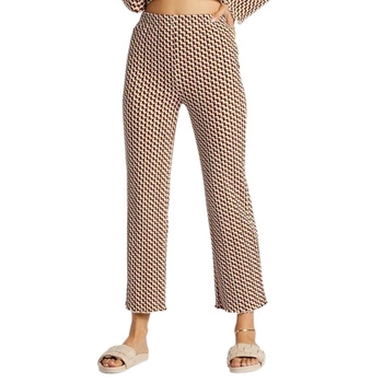 Spodnie damskie Billabong Come Back bawełniane flare nogawka 7/8