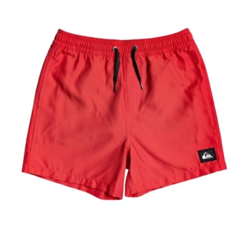 Spodenki chłopięce kąpielowe Quiksilver boardshorty czerwone