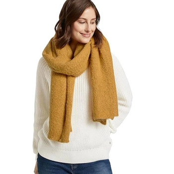 Szalik Tom Tailor damski ciepły zimowy musztardowy