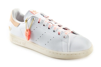 Buty damskie Adidas Stan Smith Heart sneakersy sportowe białe