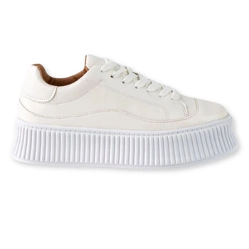 Buty damskie Musk Wendy sneakersy białe na platformie