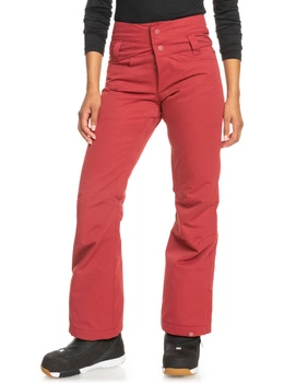 Spodnie damskie Roxy Diversion narciarskie bordowy r. XS