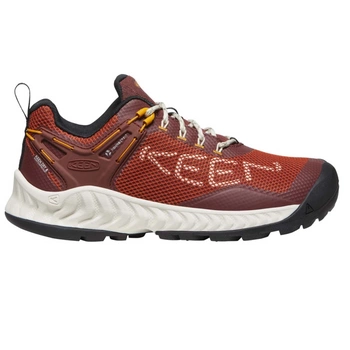 Buty trekkingowe damskie Keen Nxis Evo Wp niskie wodoodporne czerwone